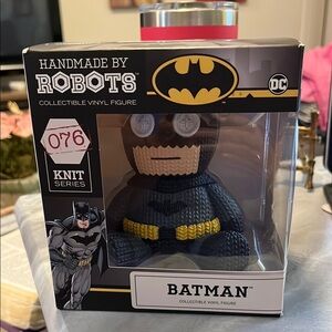 - Batman Black Suit Edition Collectible Vinyl Figure from Handmade By Robots